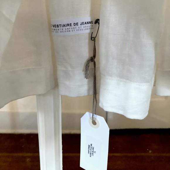 Le Vestiaire de Jeanne white linen dress - Picture 5 of 7